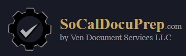 SoCalDocuPrep.com by Ven Document Services LLC